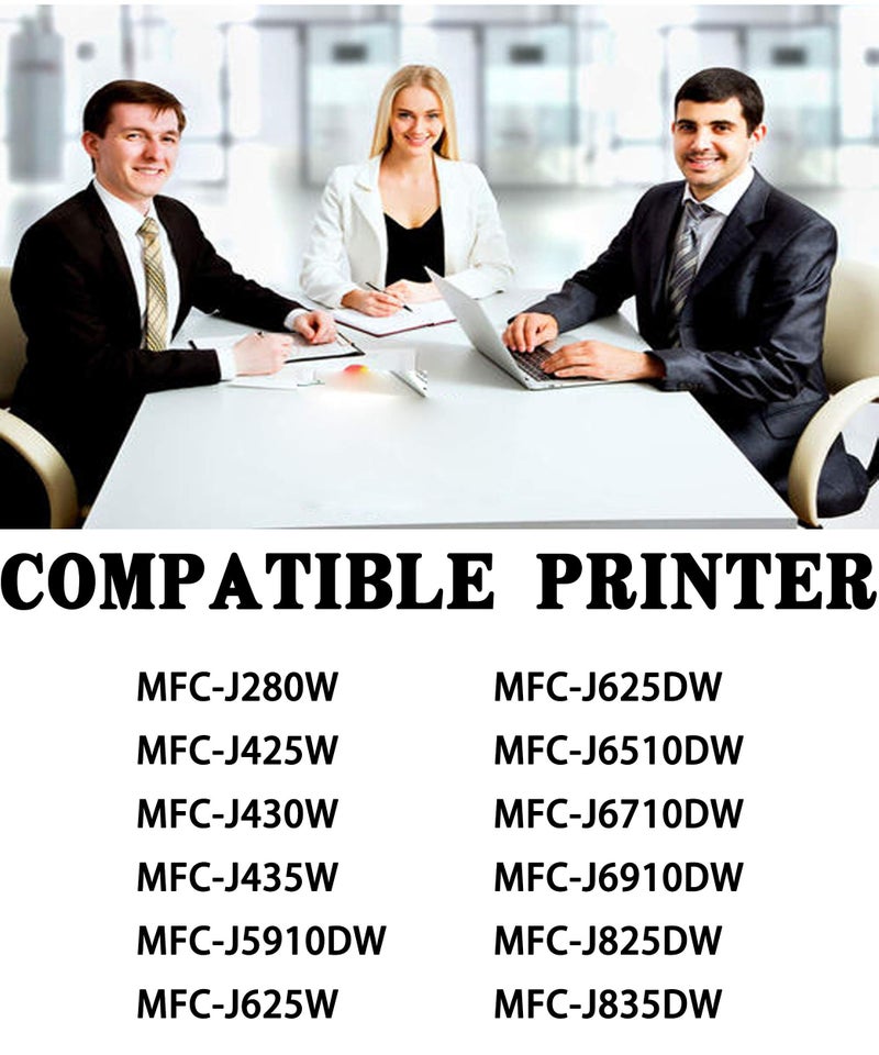 CP Compatible Ink cartridge Replacement for LC-75, 4BK,2C,2M,2Y, 10 Pack - Image 2